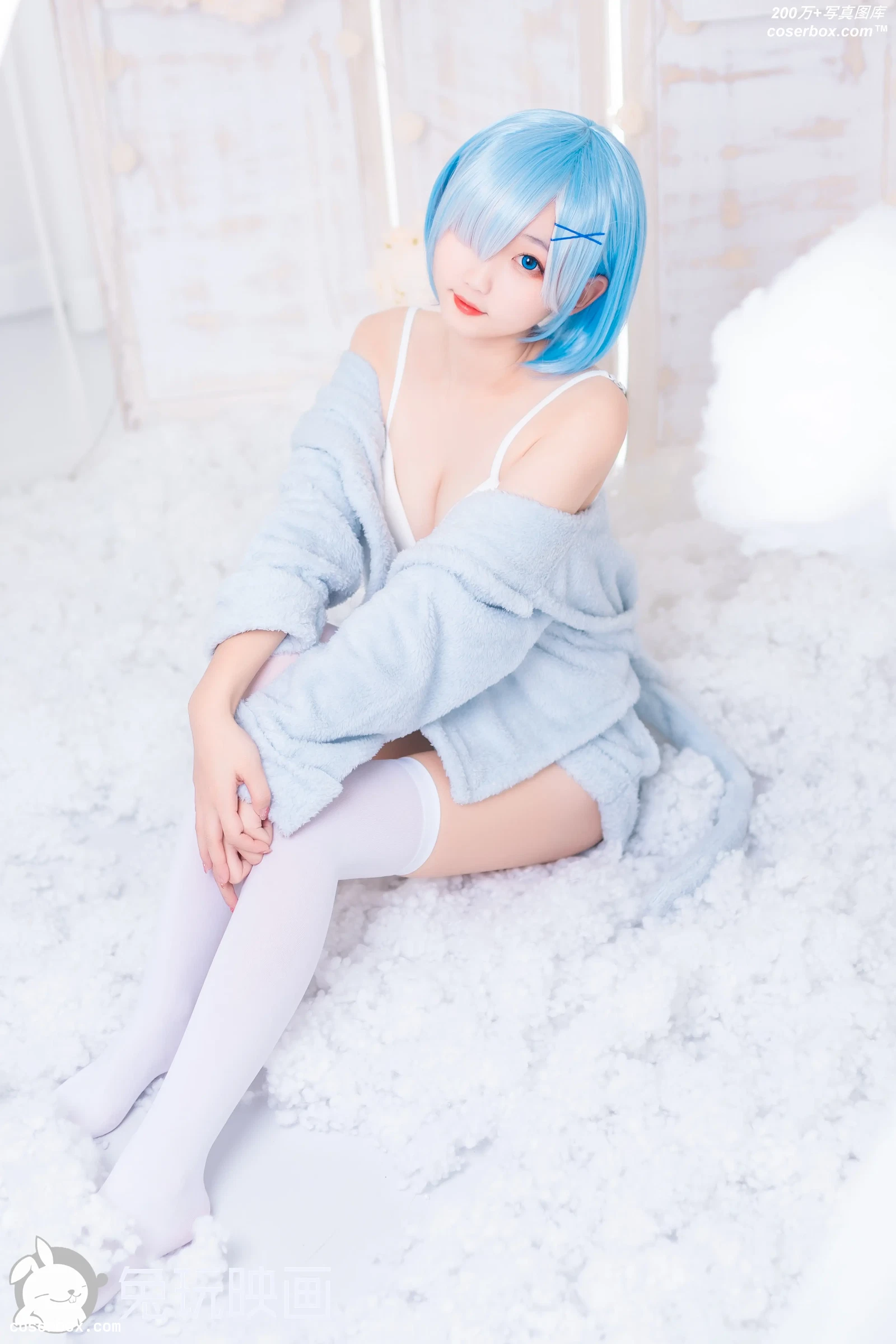 兔玩映画 VOL.103 睡衣蕾姆 [42P-335MB]