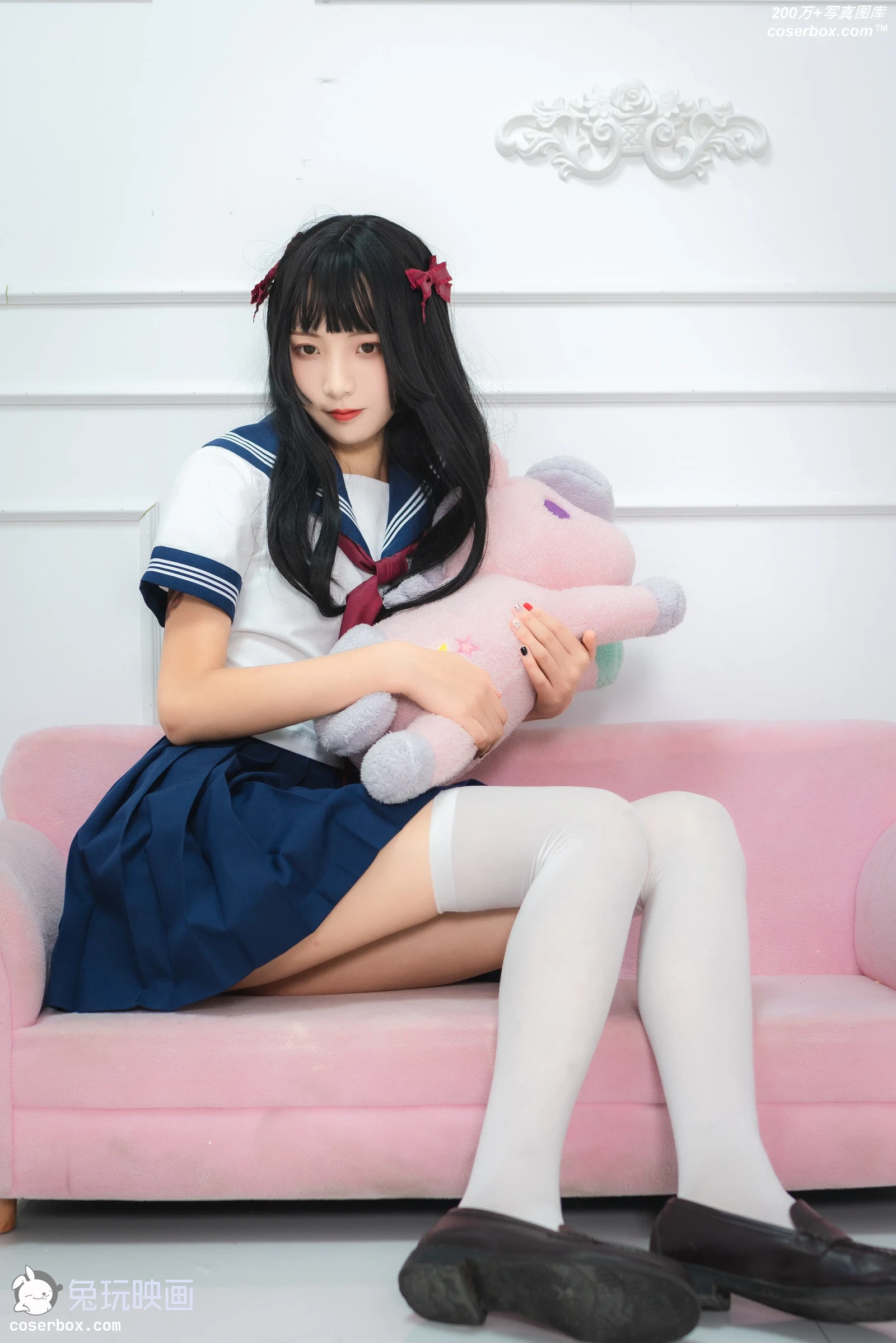 兔玩映画 VOL.012 白丝恋歌 [44P-382MB]