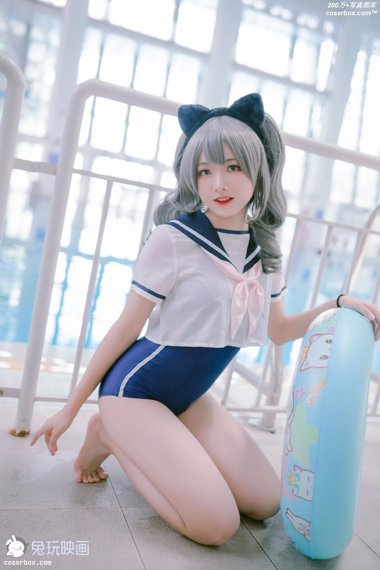 兔玩映画 夏日泳装 Vol.035 兽耳娘 [40P-217MB]