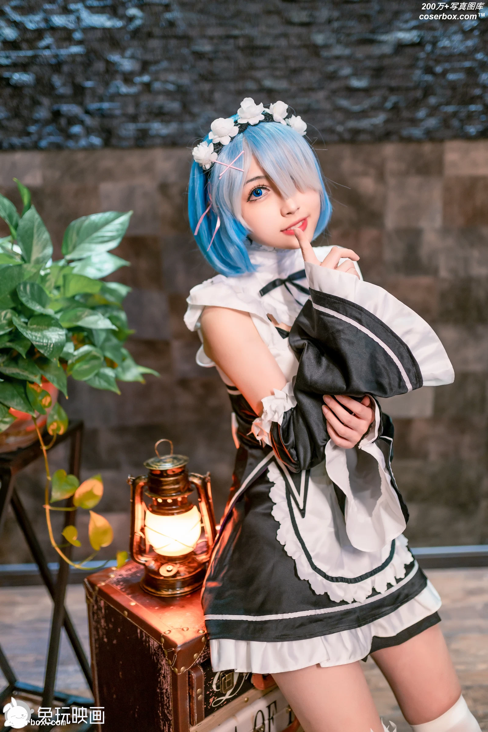 C28.005 甜甜的女仆蕾姆 [40P-1.17GB]