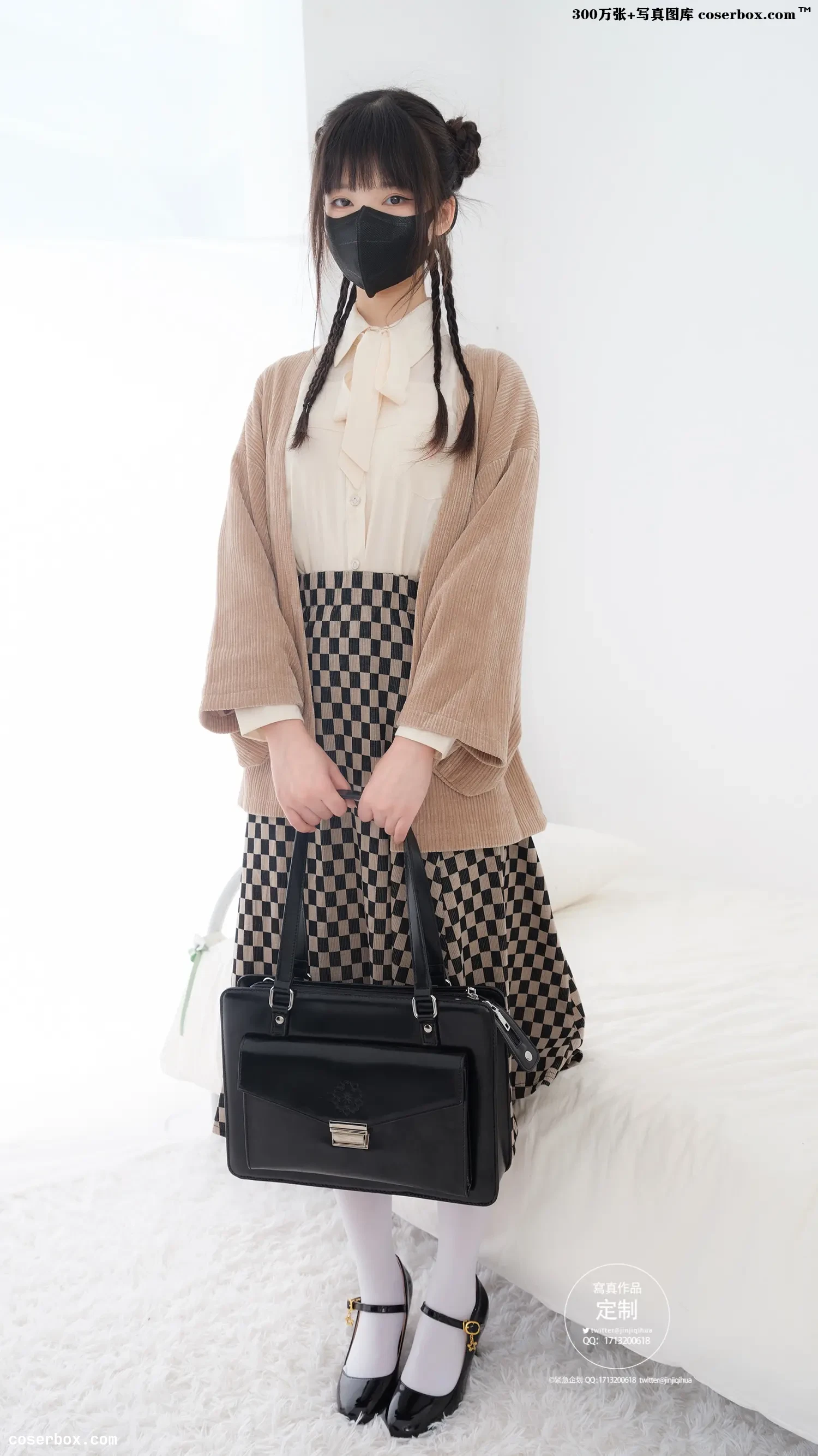 紧急企划 EX-007 见希w 民国制服 白丝 [88P1V-3.45GB]