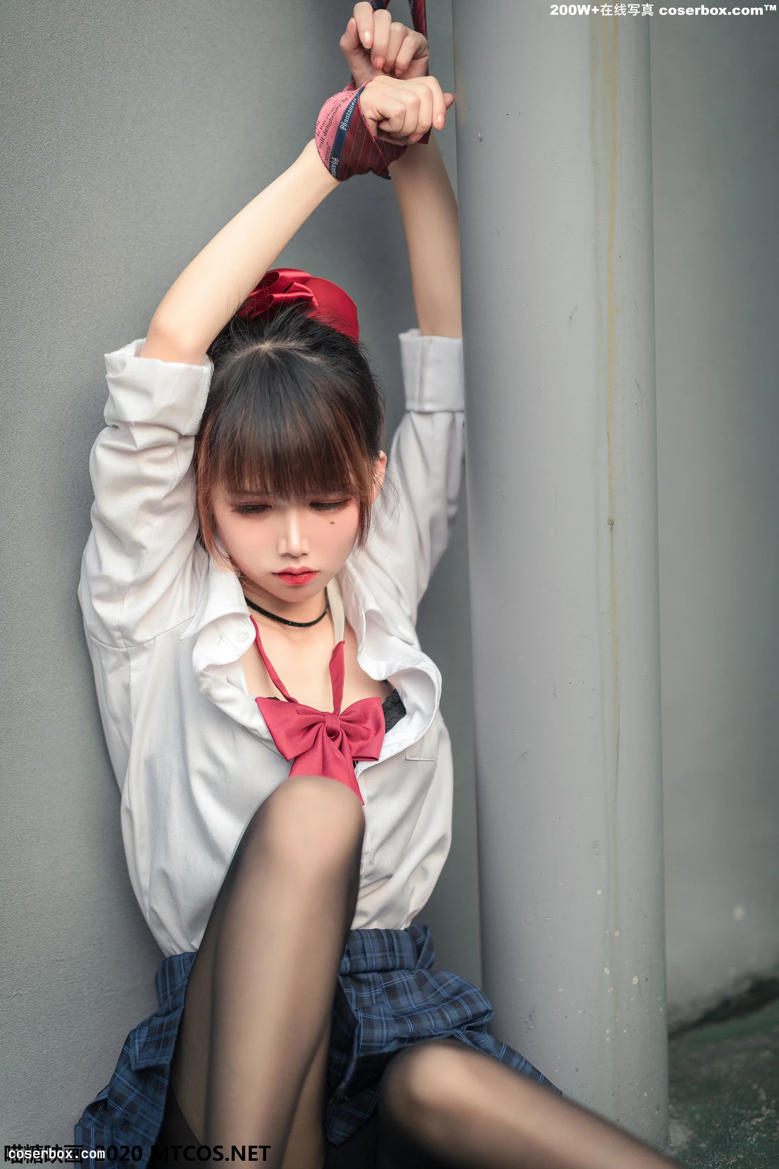 喵糖映画 VOL.098 JK制服少女 [44P-588MB]