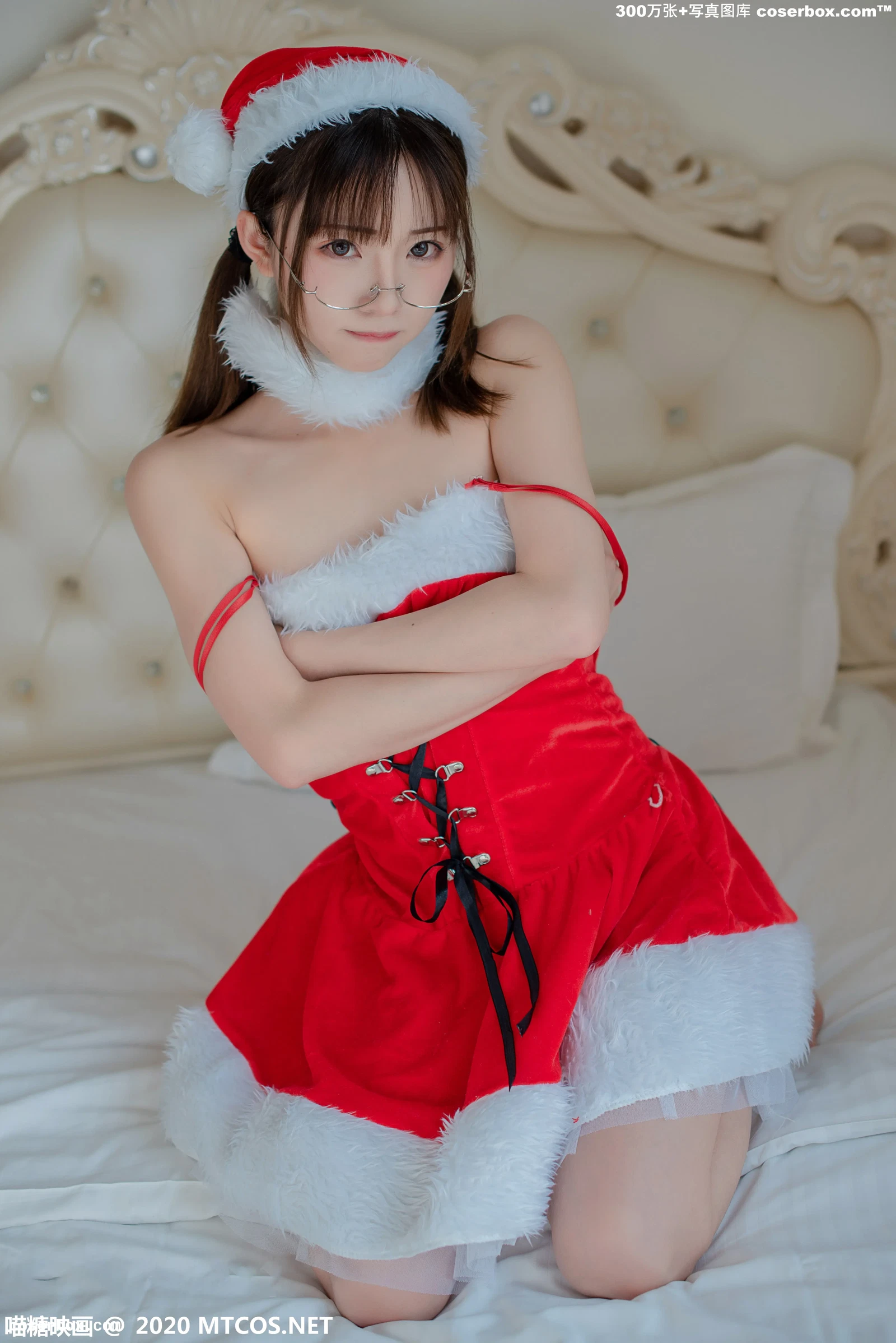 喵糖映画 VOL.293 红色眼镜娘[45P／391MB]