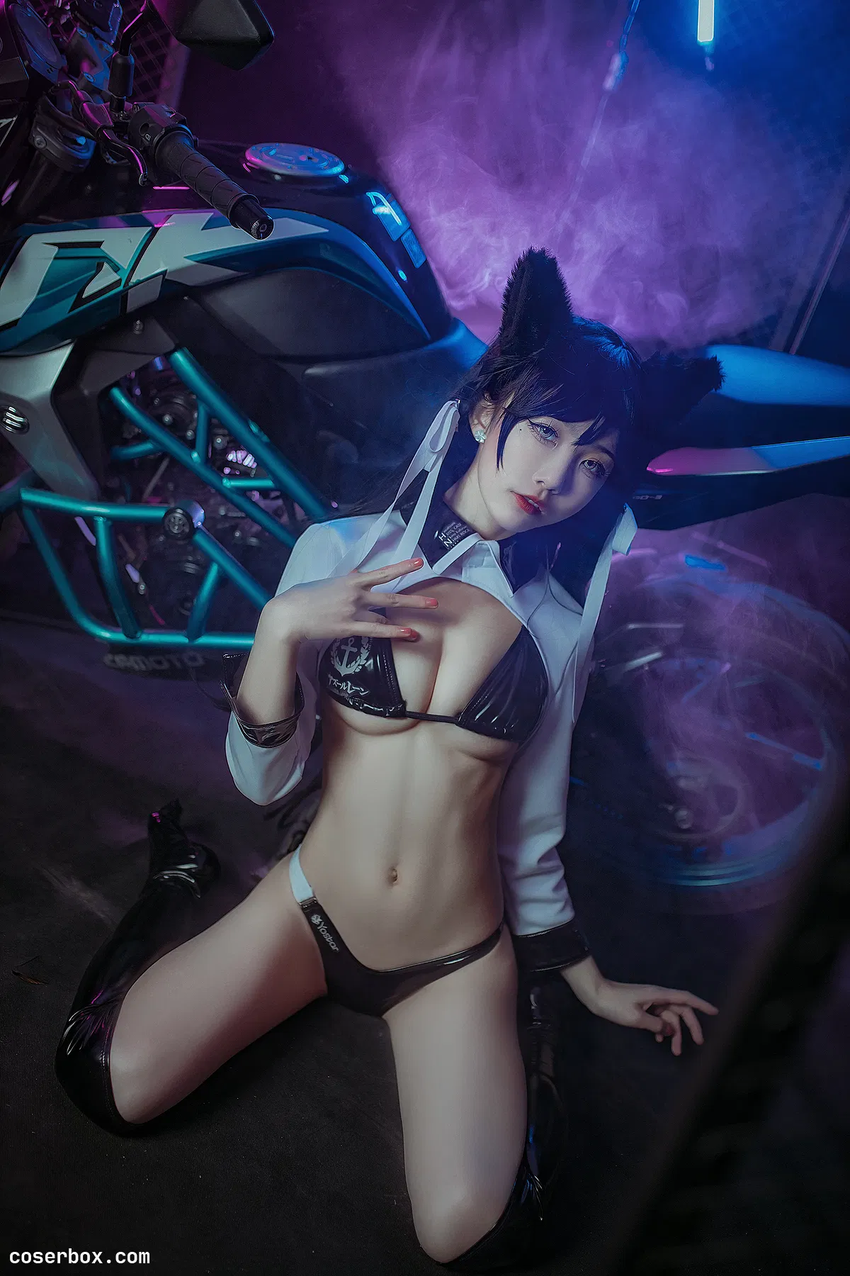 水淼aqua NO.087 爱宕犬 机车