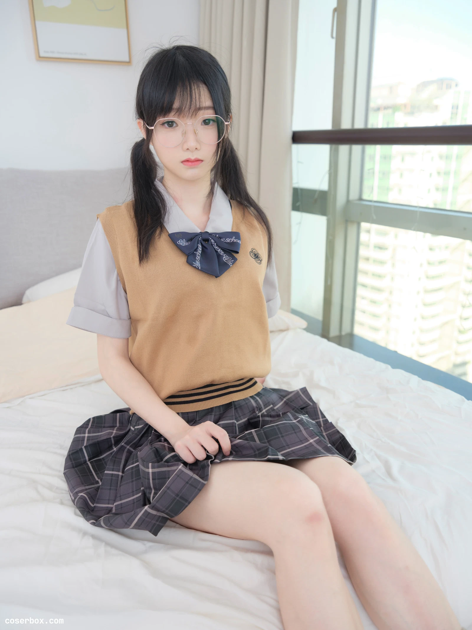 紧急企划 2024.02.25 内部 奶糖 JK学妹-清新版