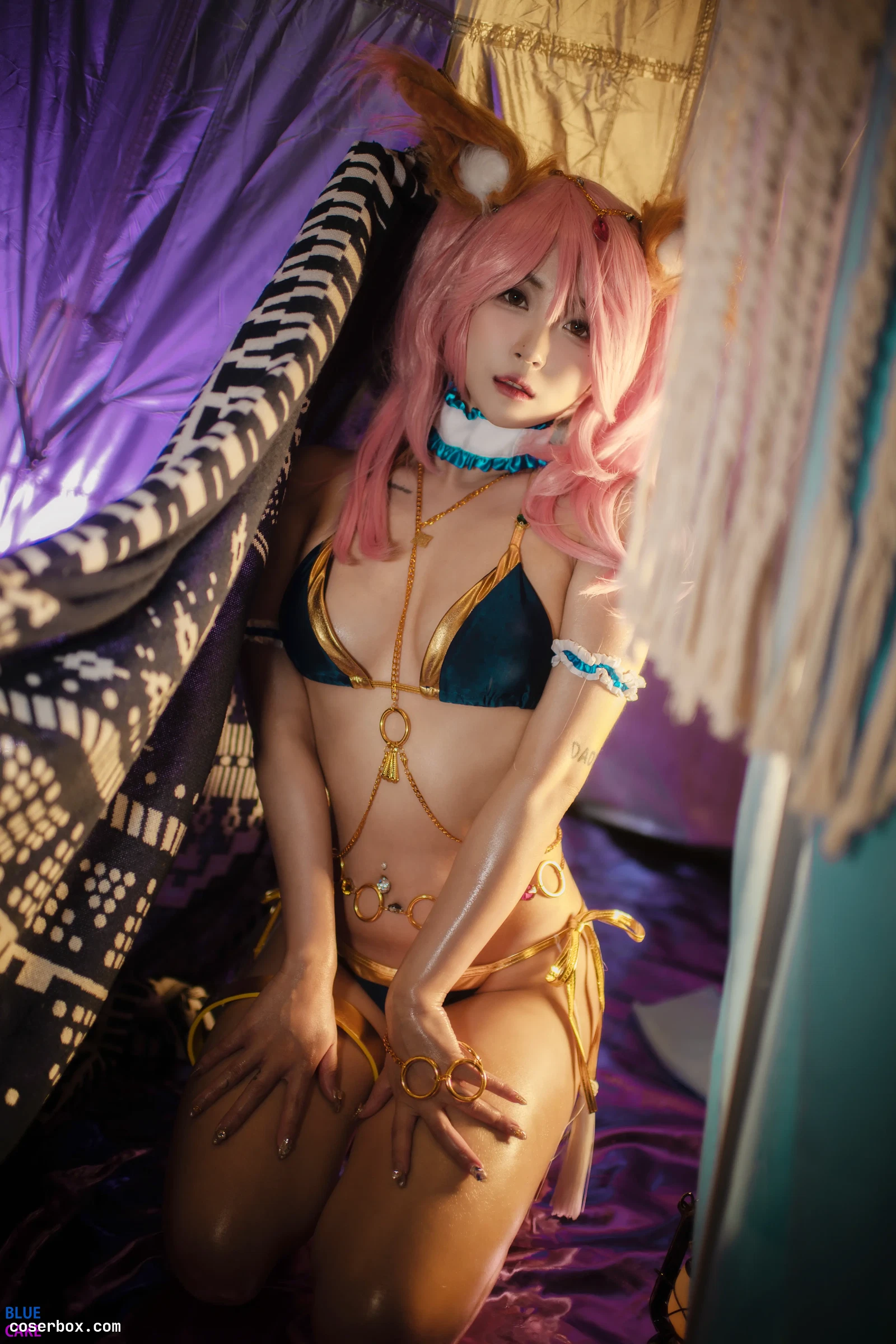 BlueCake NO.035 Bomi Pink Dancer (Update HQ) [73P 848.49MB]