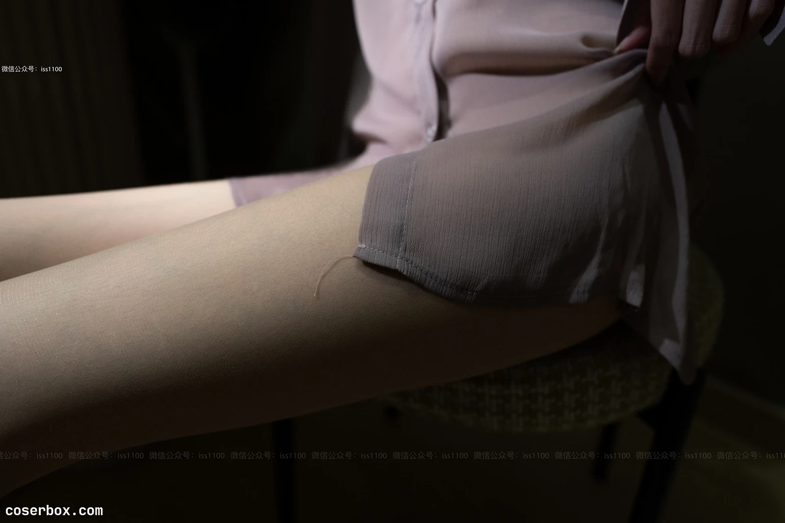 ISS系列 039 酸酸 粉衬衫