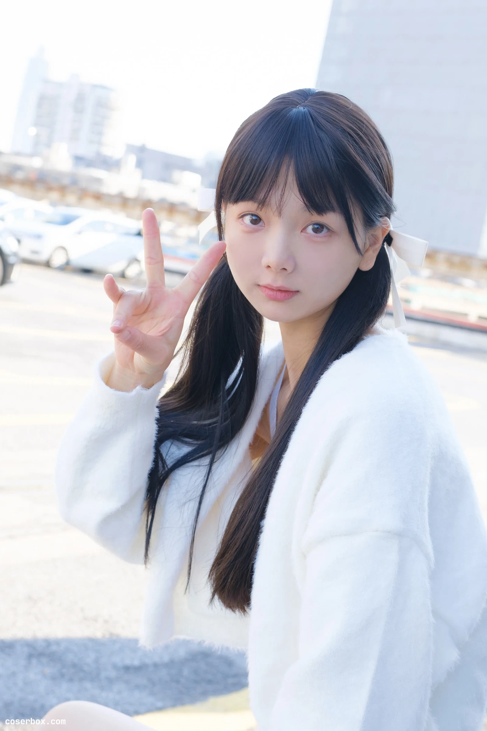 赤西夜夜2024.12.12 稚乖画册 晴空05 天台停车场肉丝 Lolita